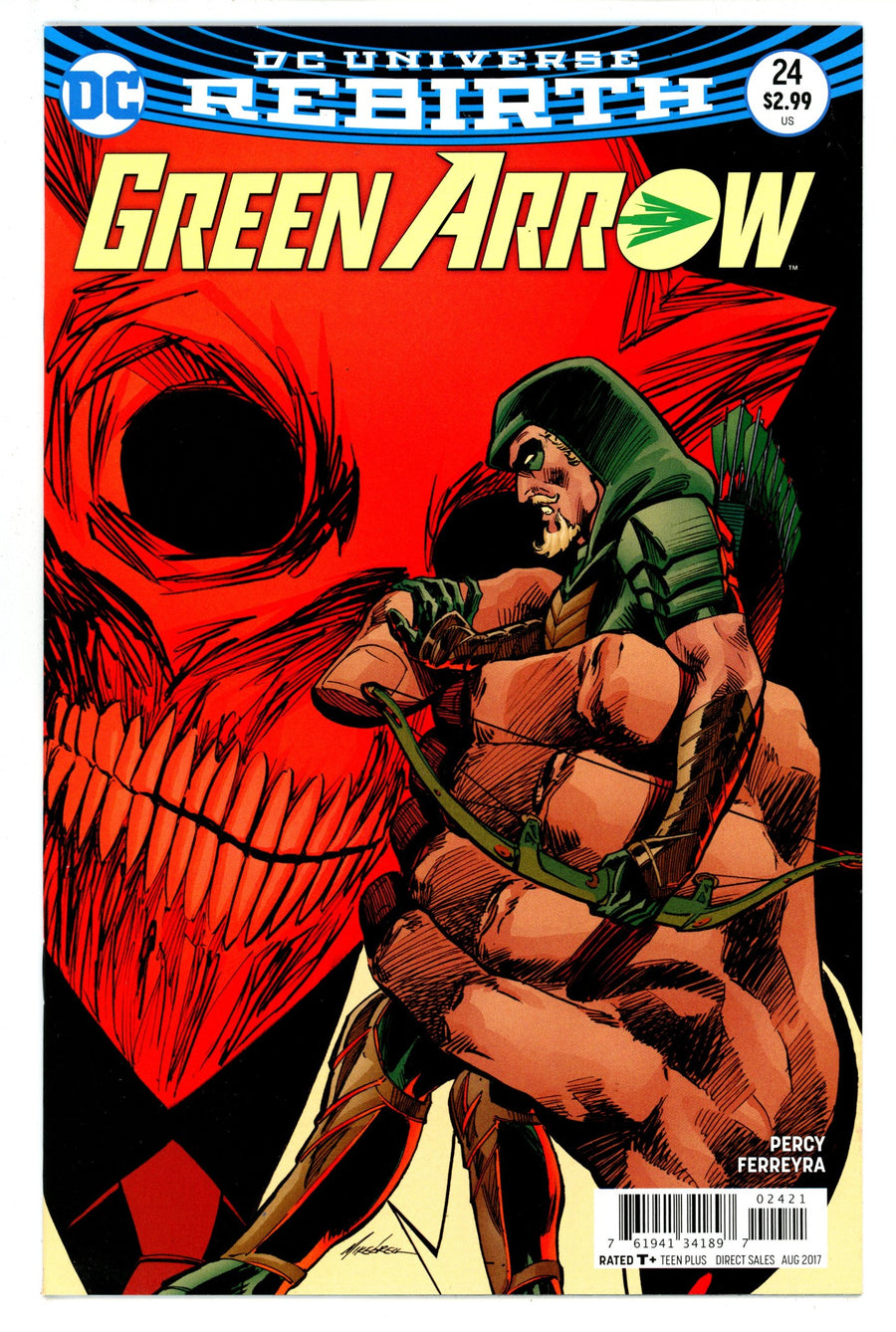 Green Arrow Vol 6 24 High Grade (2017) Grell Variant 