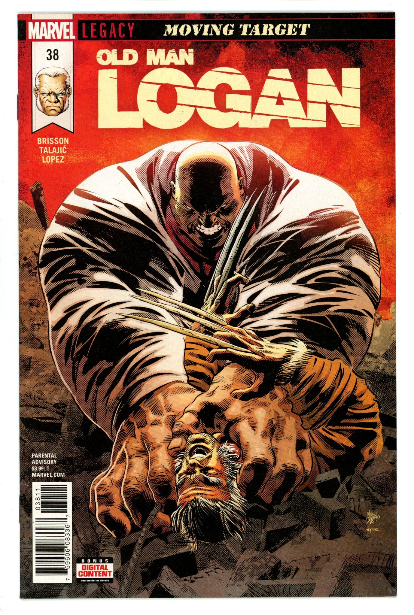 Old Man Logan Vol 2 38 High Grade (2018) 