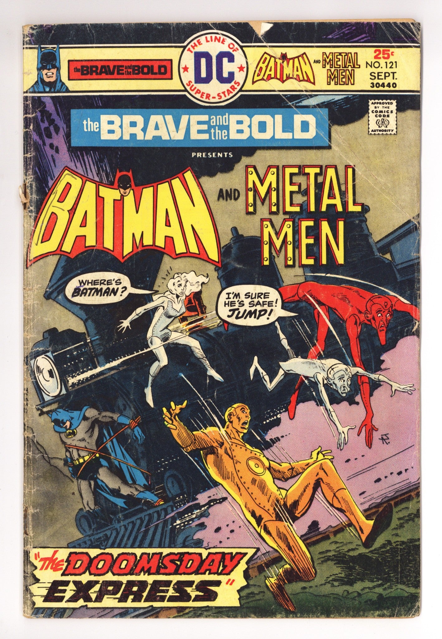 The Brave and the Bold Vol 1 121 Very Low Grade (1975) 