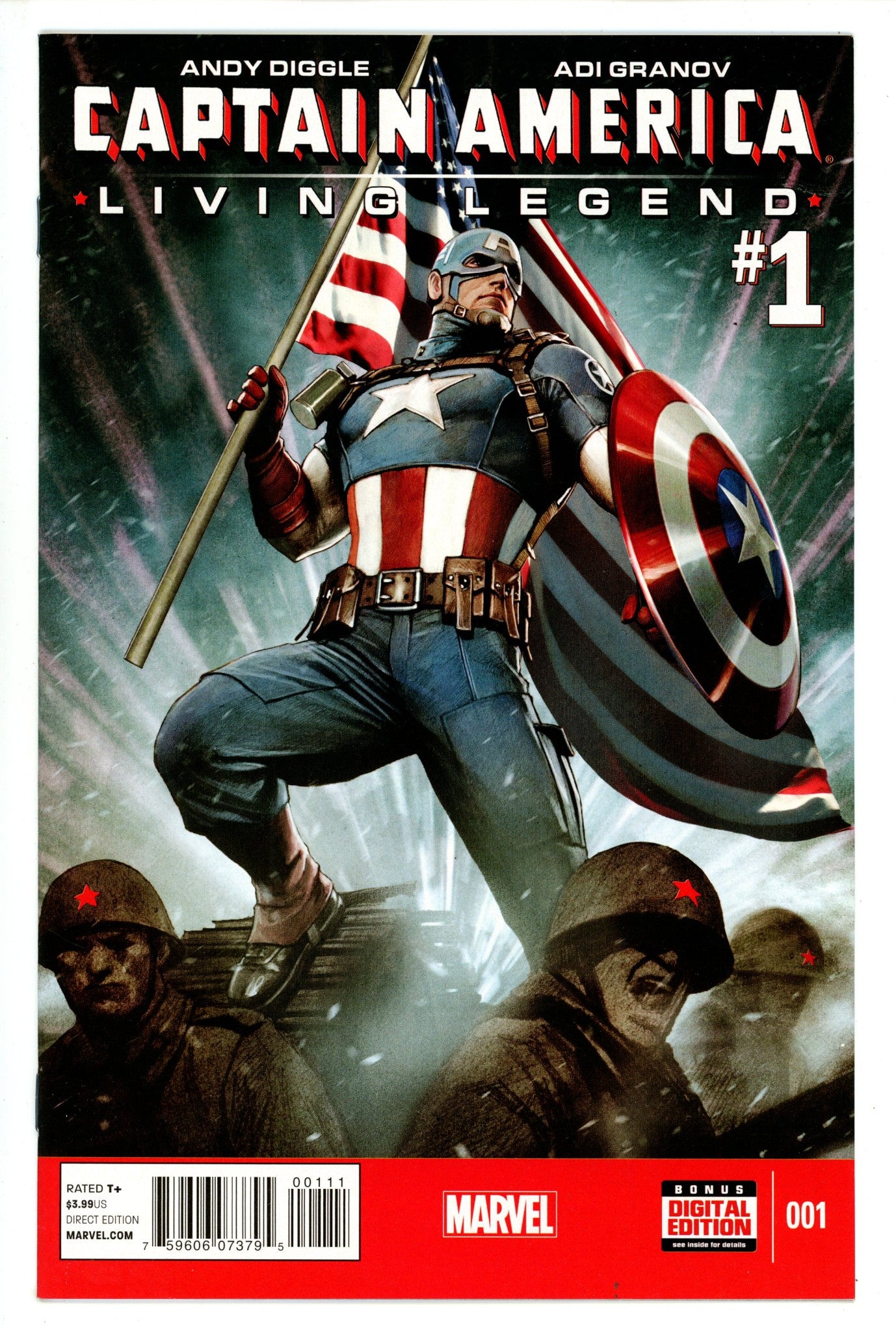 Captain America: Living Legend 1 High Grade (2013) 