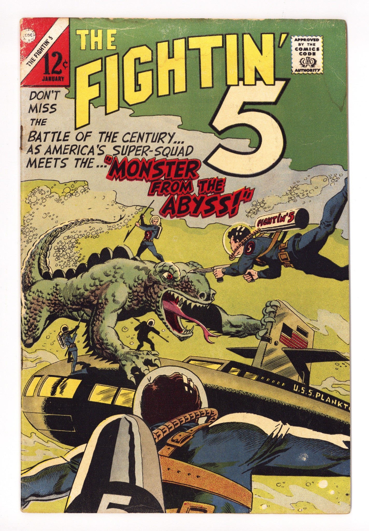 Fightin' Five 41 VG- (3.5) (1967) 