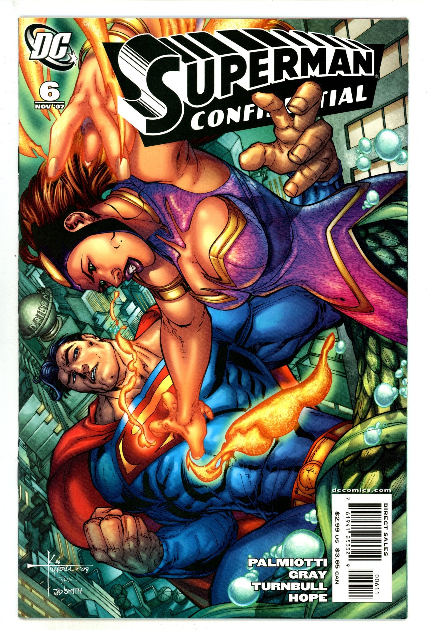 Superman Confidential 6 High Grade (2007) 