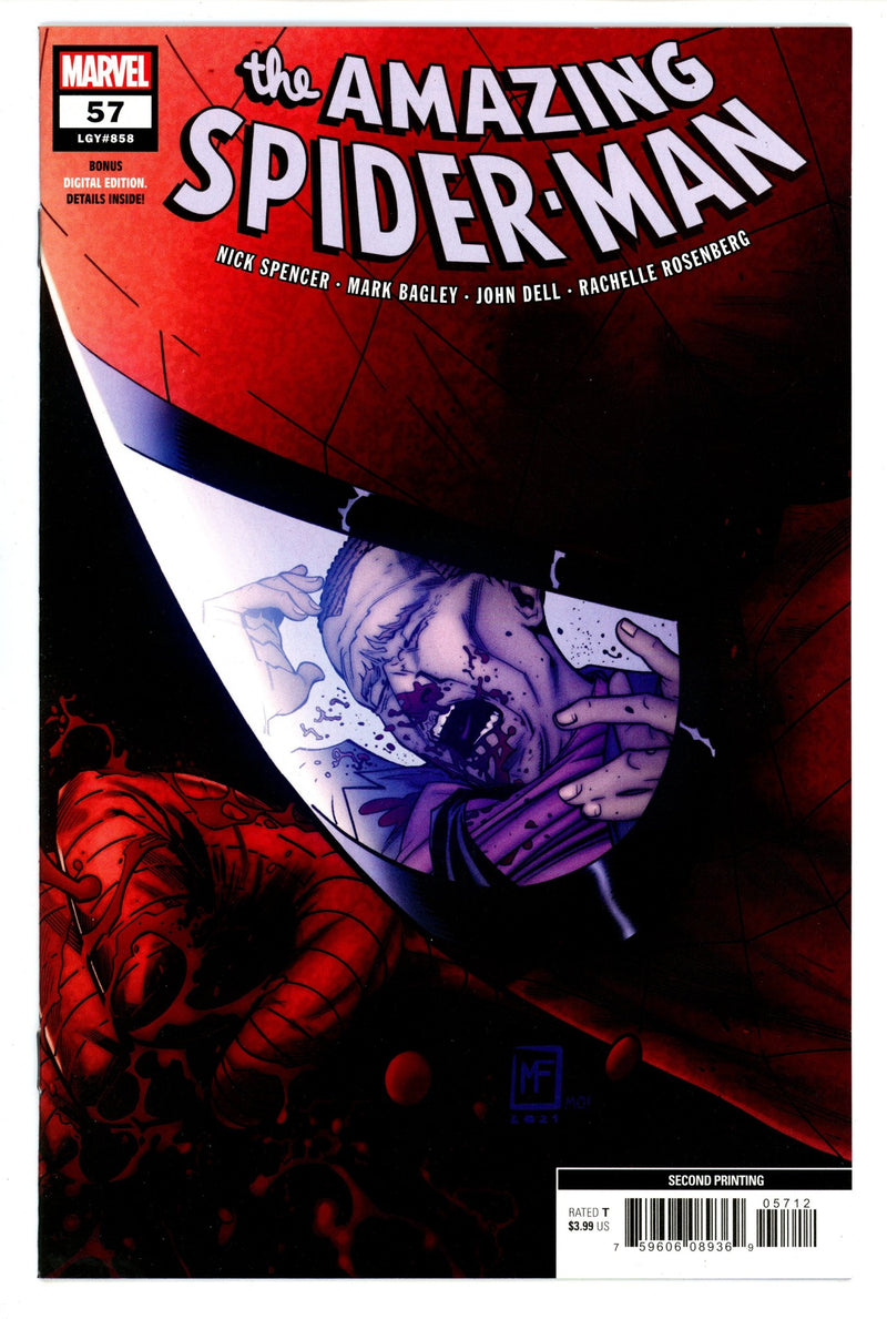 Amazing Spider-Man Vol 5 57 (858)High Grade(2021)2nd Print