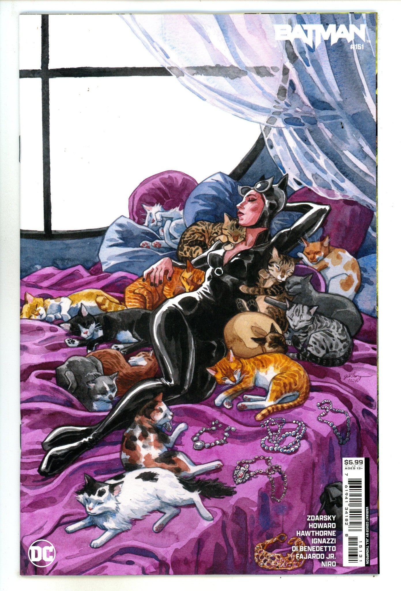 Batman Vol 3 151 Thompson Variant (2024)