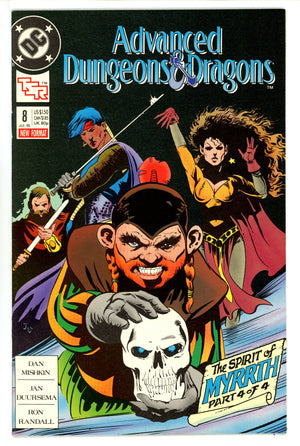 Advanced Dungeons & Dragons Comic Book 8 High Grade (1989)