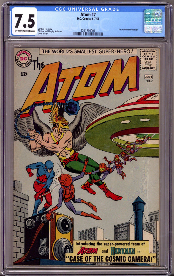 The Atom 7 CGC 7.5 (VF-) (1963)