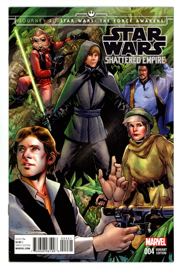 Journey to Star Wars: The Force Awakens - Shattered Empire 4 High Grade (2015) Pichelli Variant