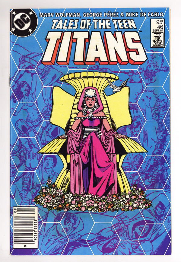 Tales of the Teen Titans 46 NM- (9.2) (1984) Canadian Price Variant