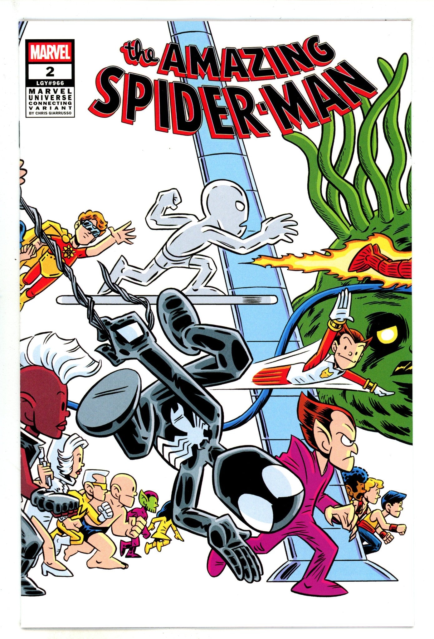 Amazing Spider-Man Vol 7 2 Giarrusso Connecting Wraparound Variant (2025)
