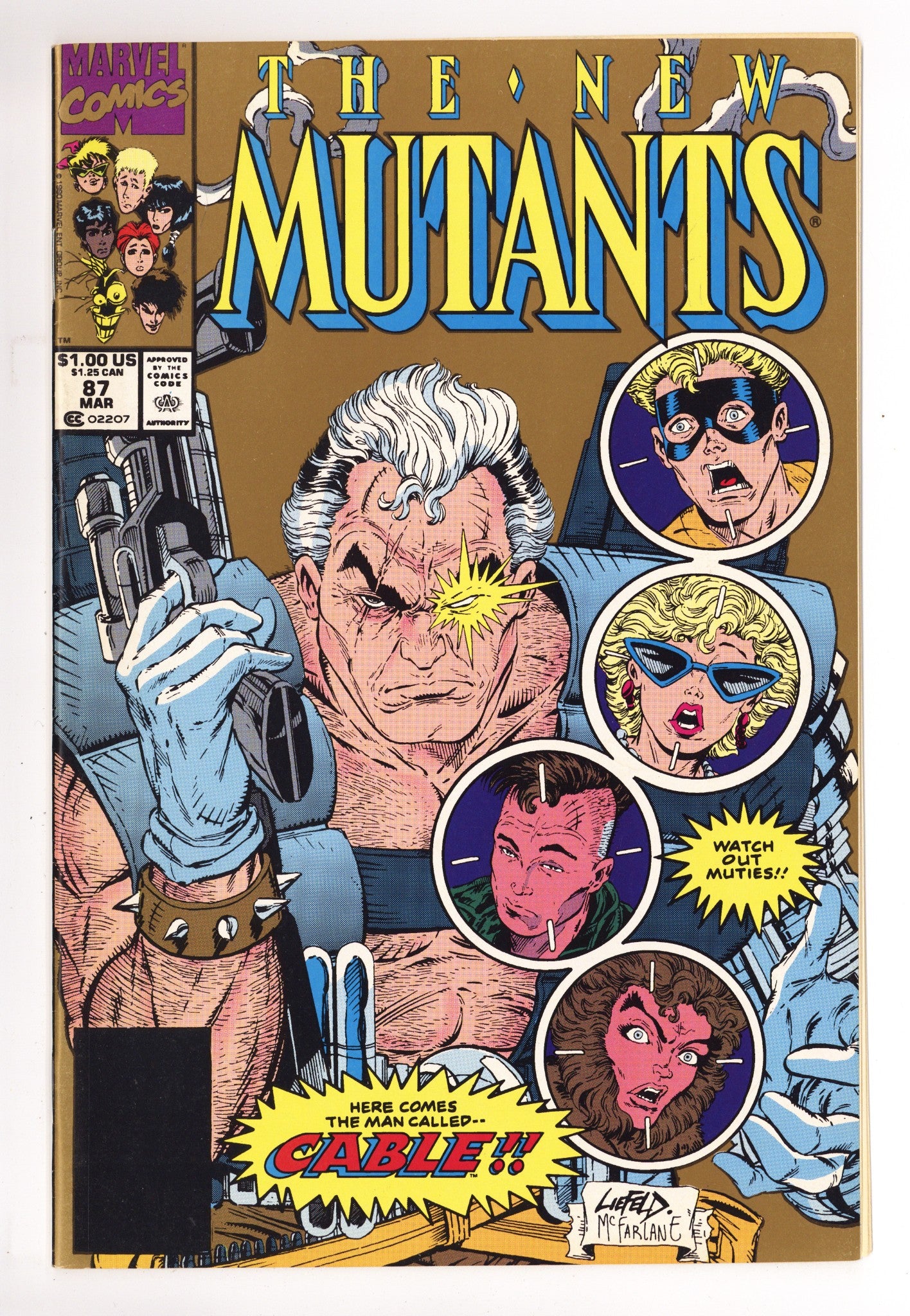 The New Mutants Vol 1 87 High Grade (1991) 2nd Print 