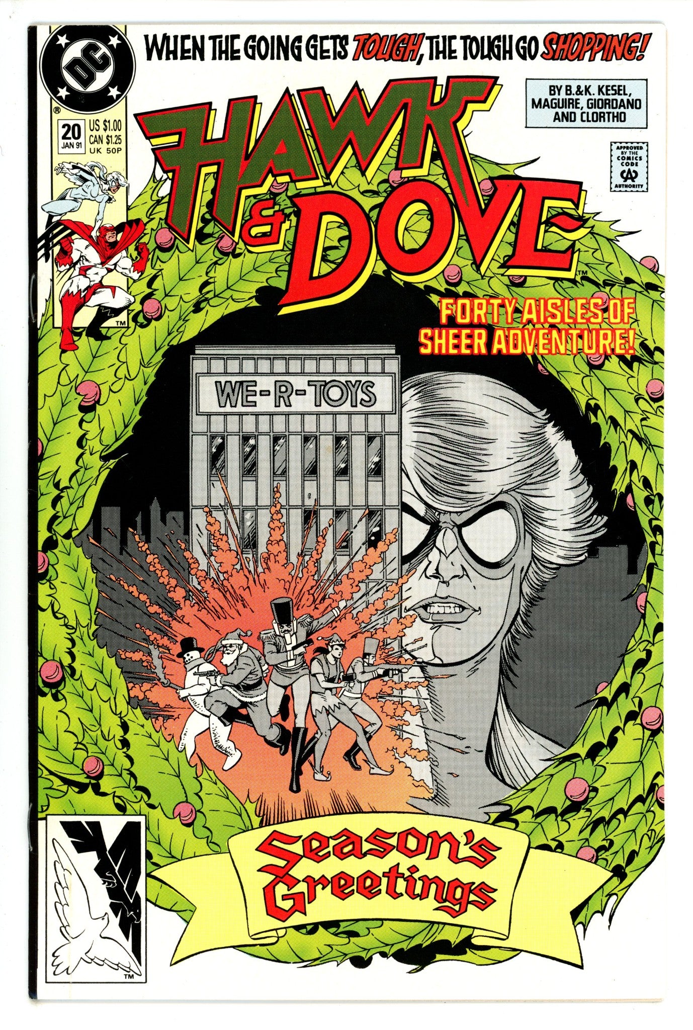 Hawk and Dove Vol 3 20 (1990)