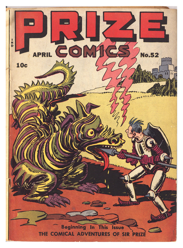 Prize Comics 52 VG- (3.5) (1945)