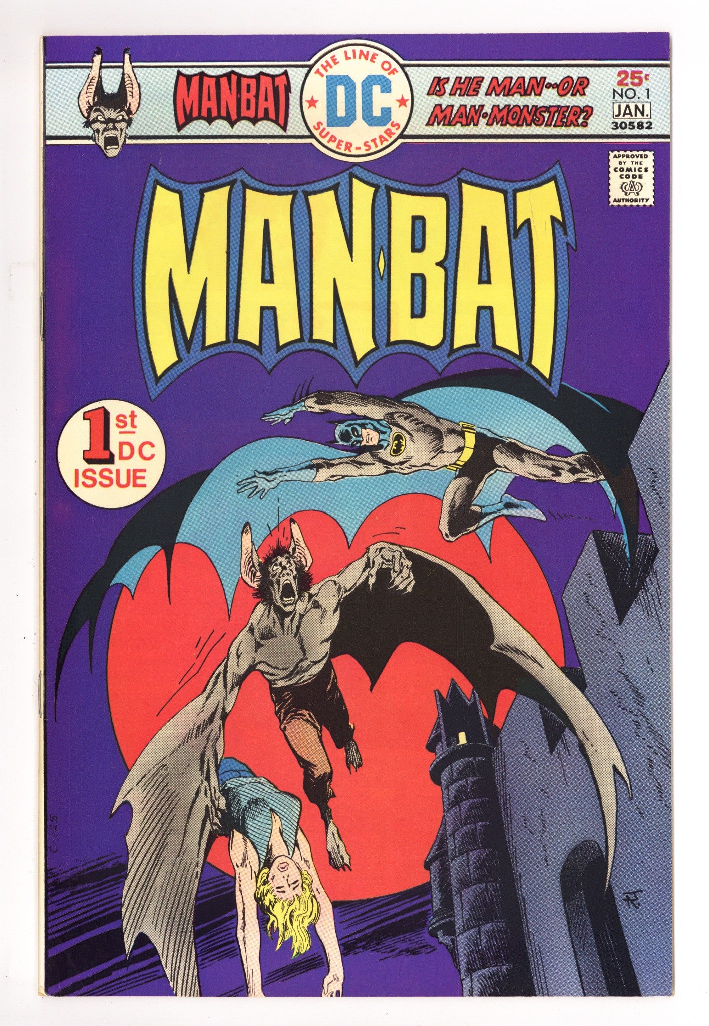 Man-Bat Vol 1 1 VF/NM (9.0) (1975) 