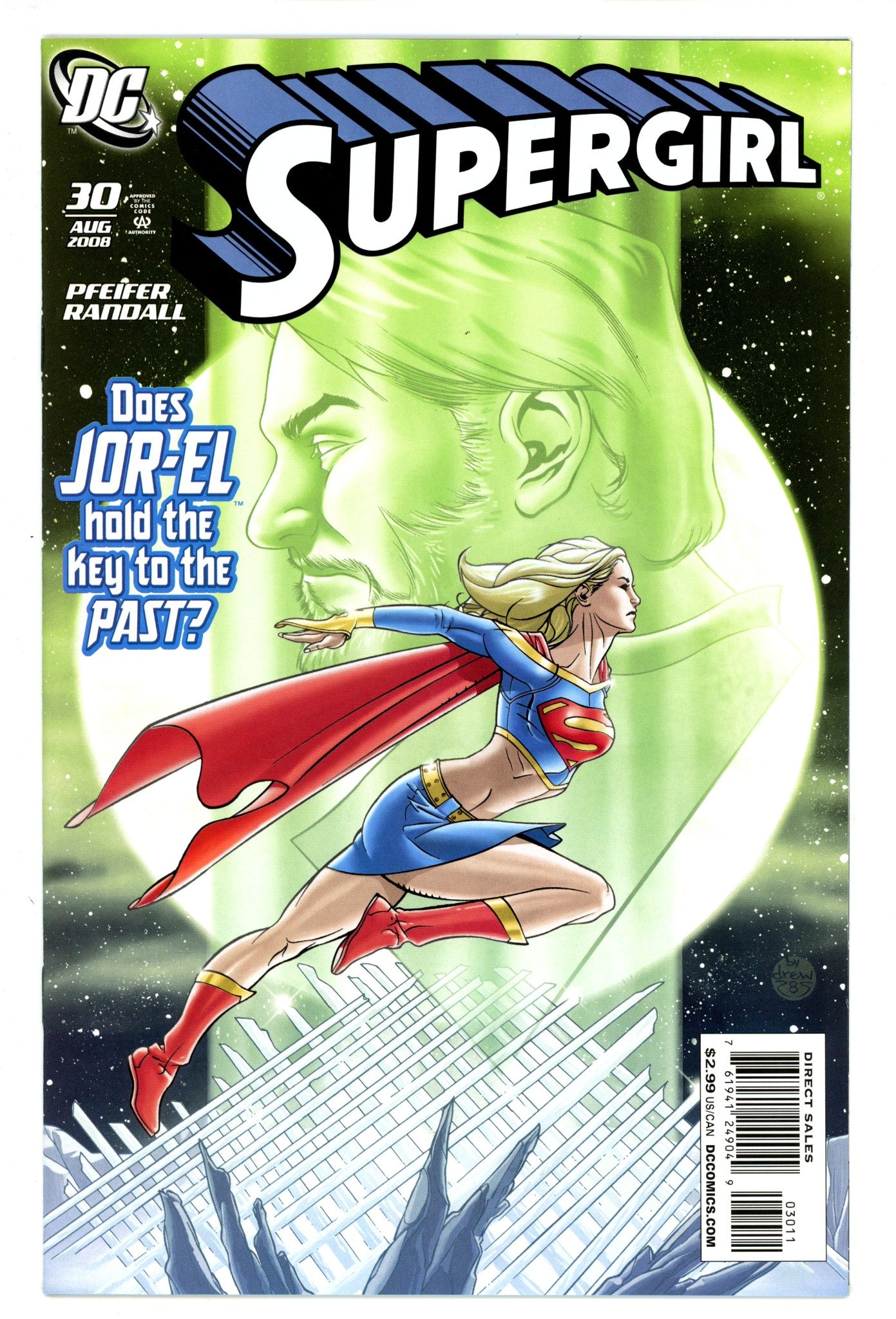 Supergirl Vol 5 30 High Grade (2008) 