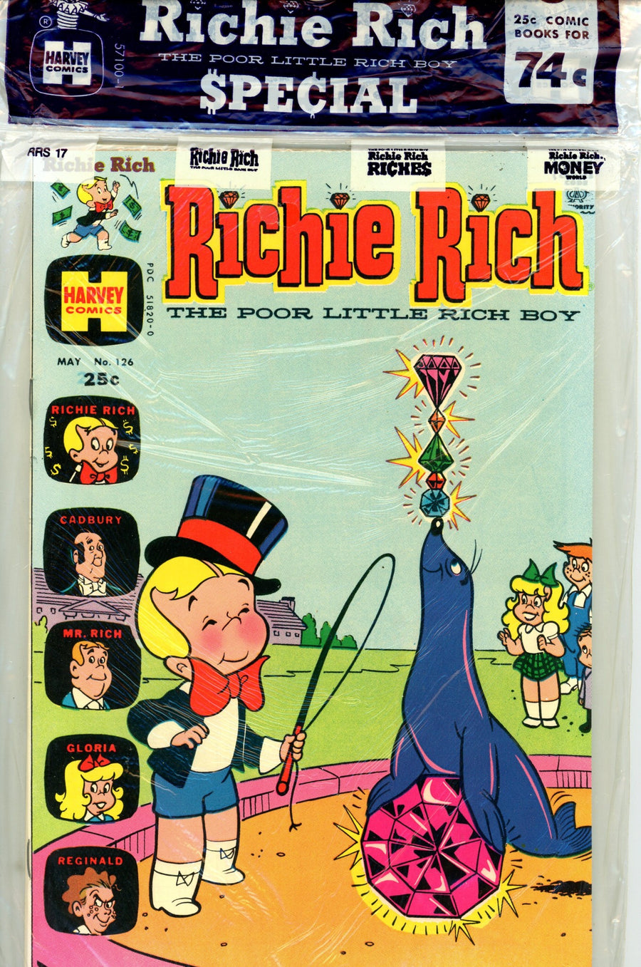 Richie Rich Special 3 Pack RRS-17 Sealed (1974)