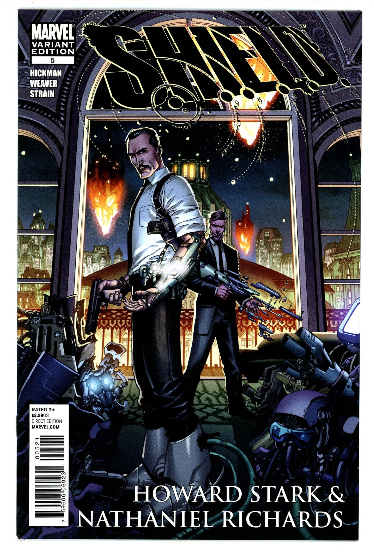S.H.I.E.L.D. Vol 1 5 High Grade (2011) Weaver Incentive Variant 