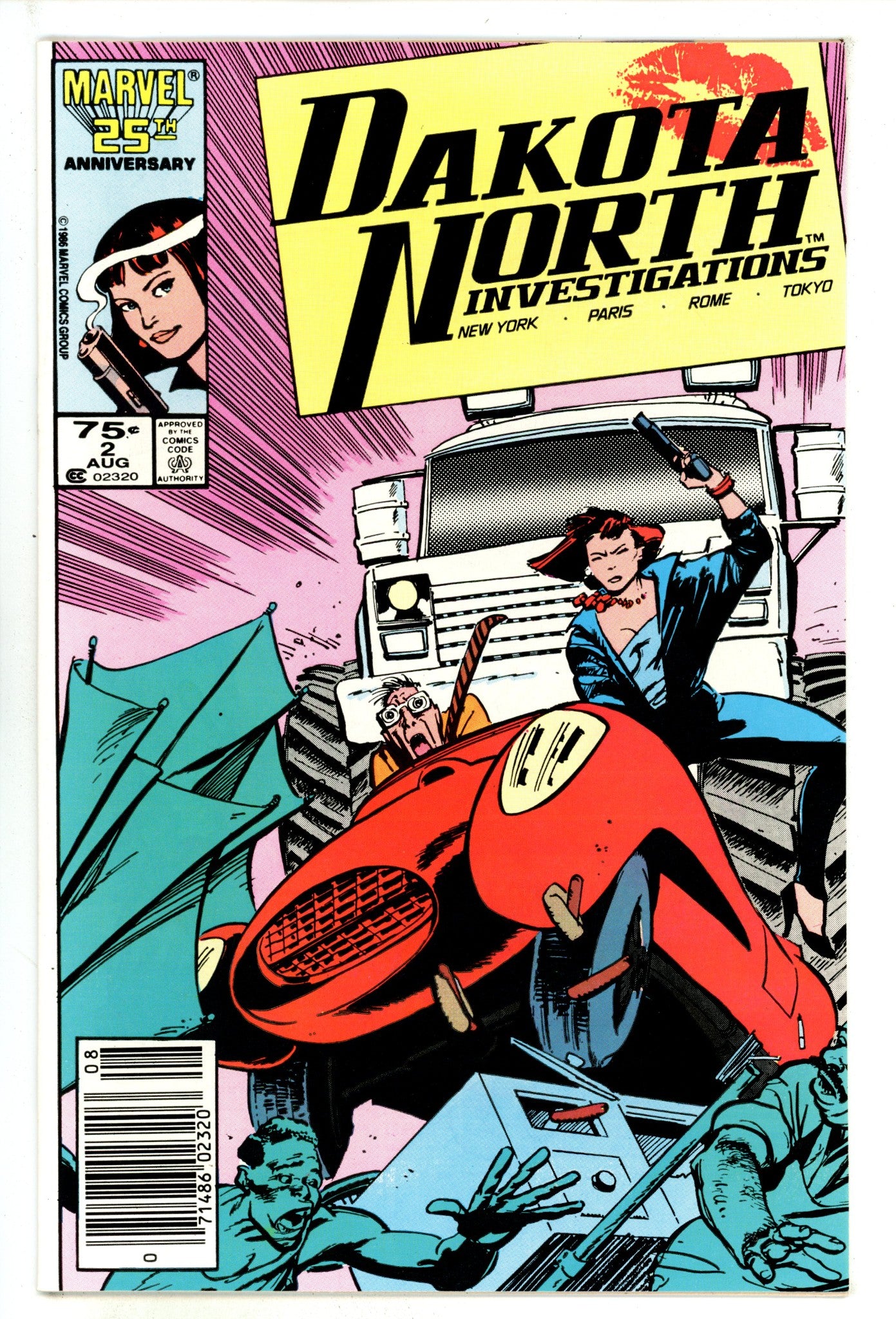 Dakota North 2 High Grade (1986) Newsstand 