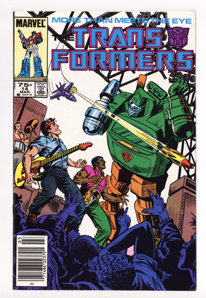 The Transformers 14 High Grade (1986) Newsstand