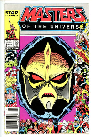 Masters of the Universe 4 VF/NM (9.0) (1986) Newsstand