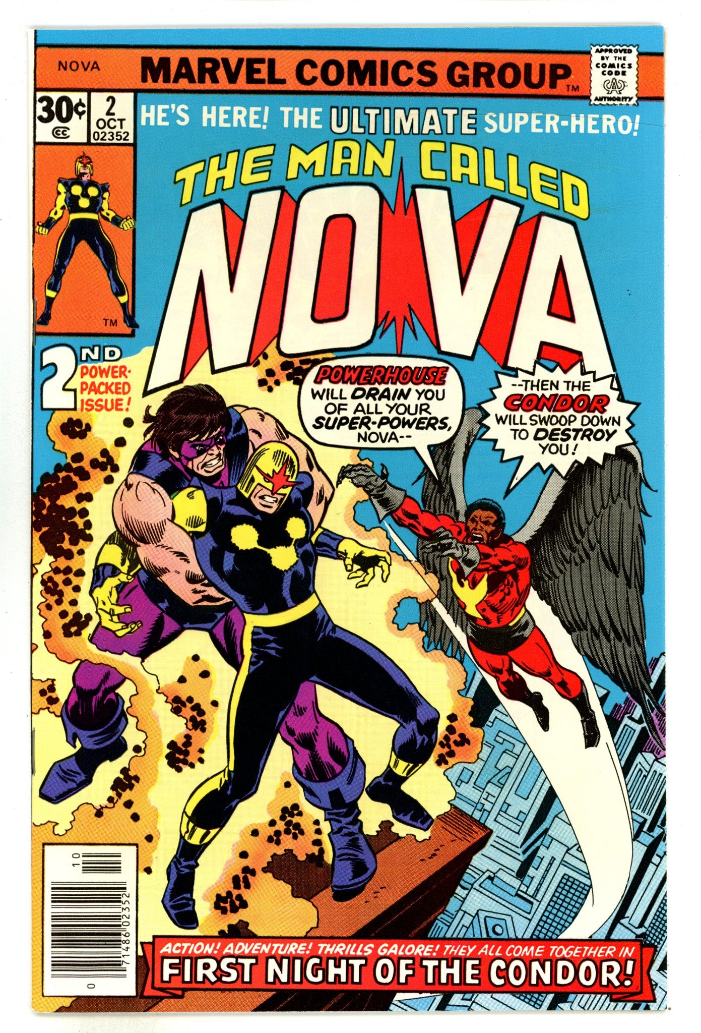 Nova Vol 1 2 VF/NM (9.0) (1976) 
