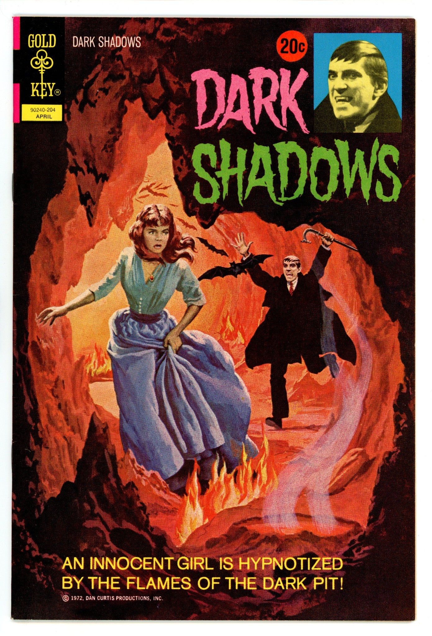 Dark Shadows 13 NM- (9.2) 20c Variant (1972) 