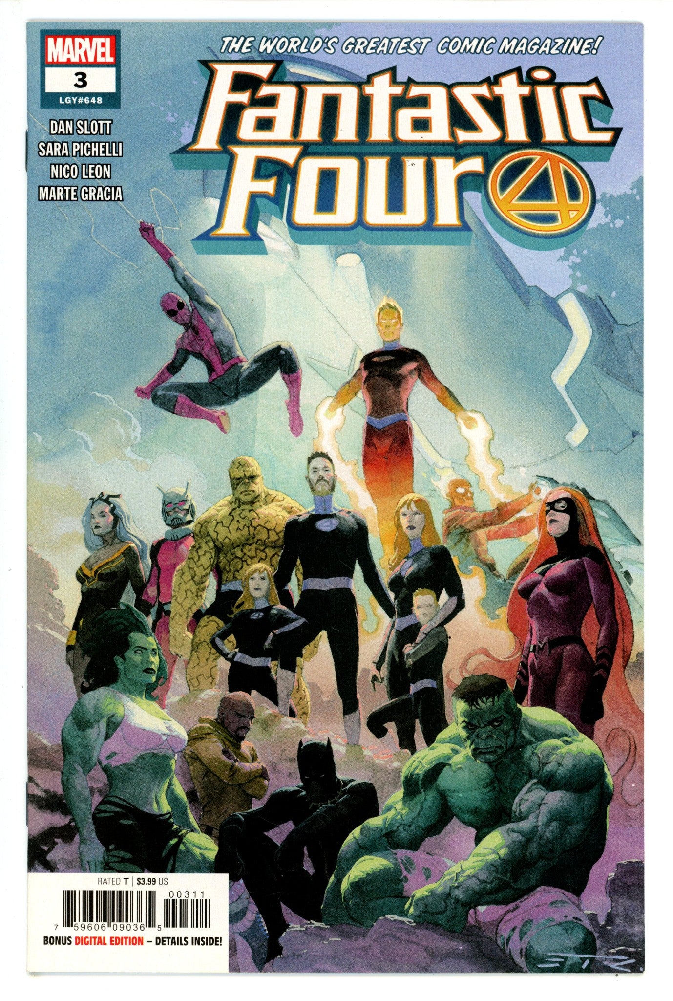 Fantastic Four Vol 6 3 (648) (2018)