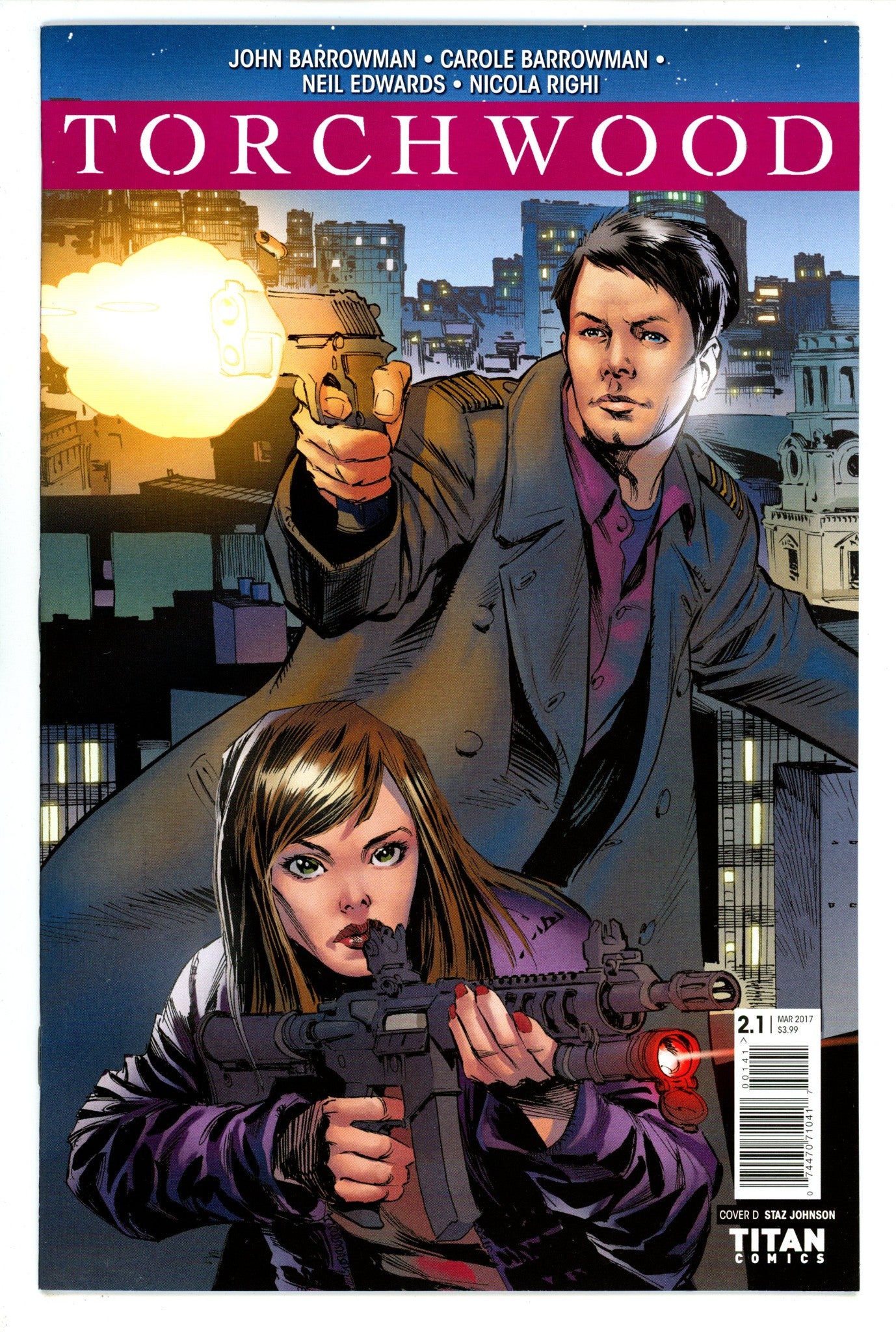 Torchwood 2.1 High Grade (2017) Johnson Variant 