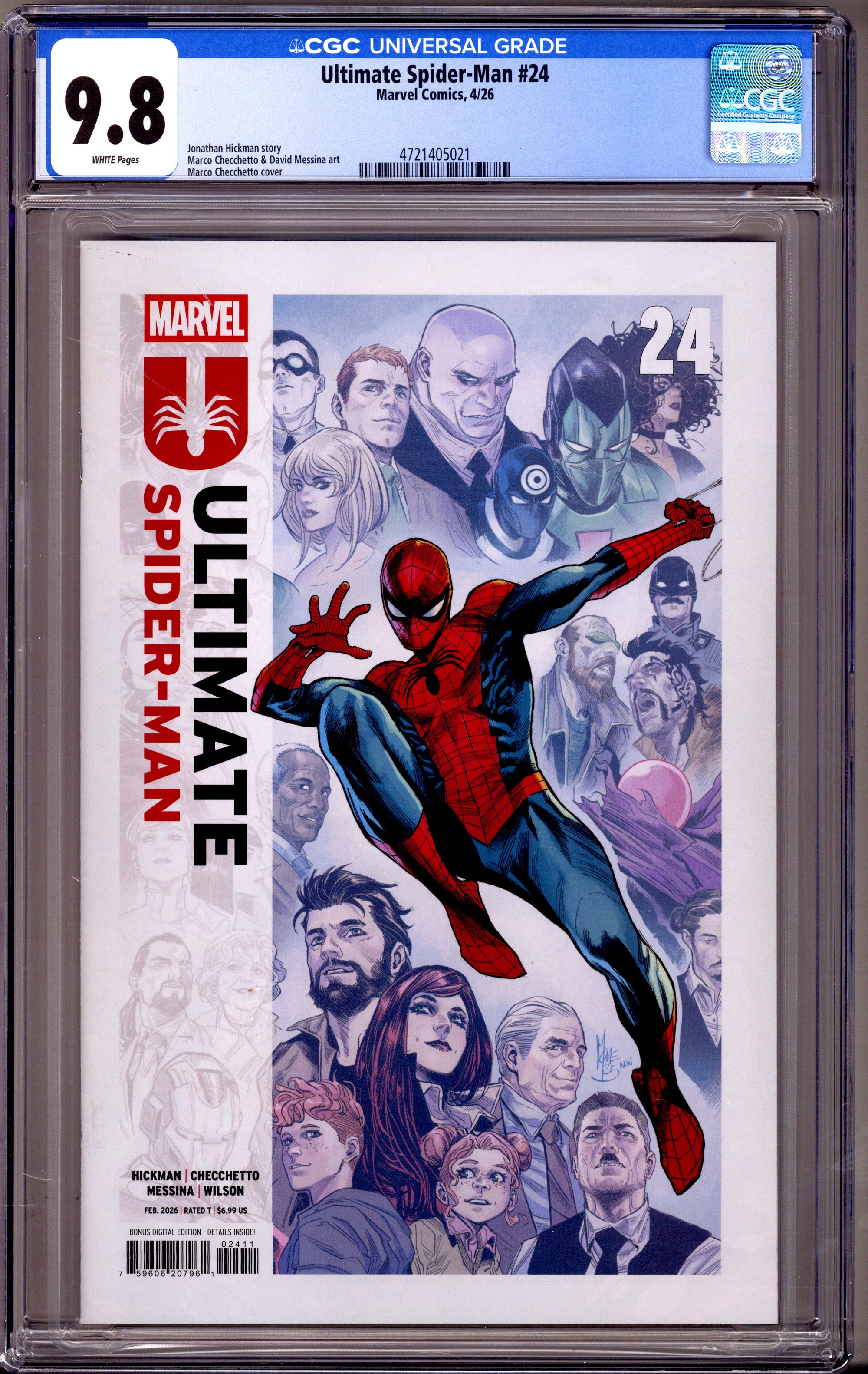 Ultimate Spider-Man Vol 2 24 CGC 9.8 (NM/M) (2026) 