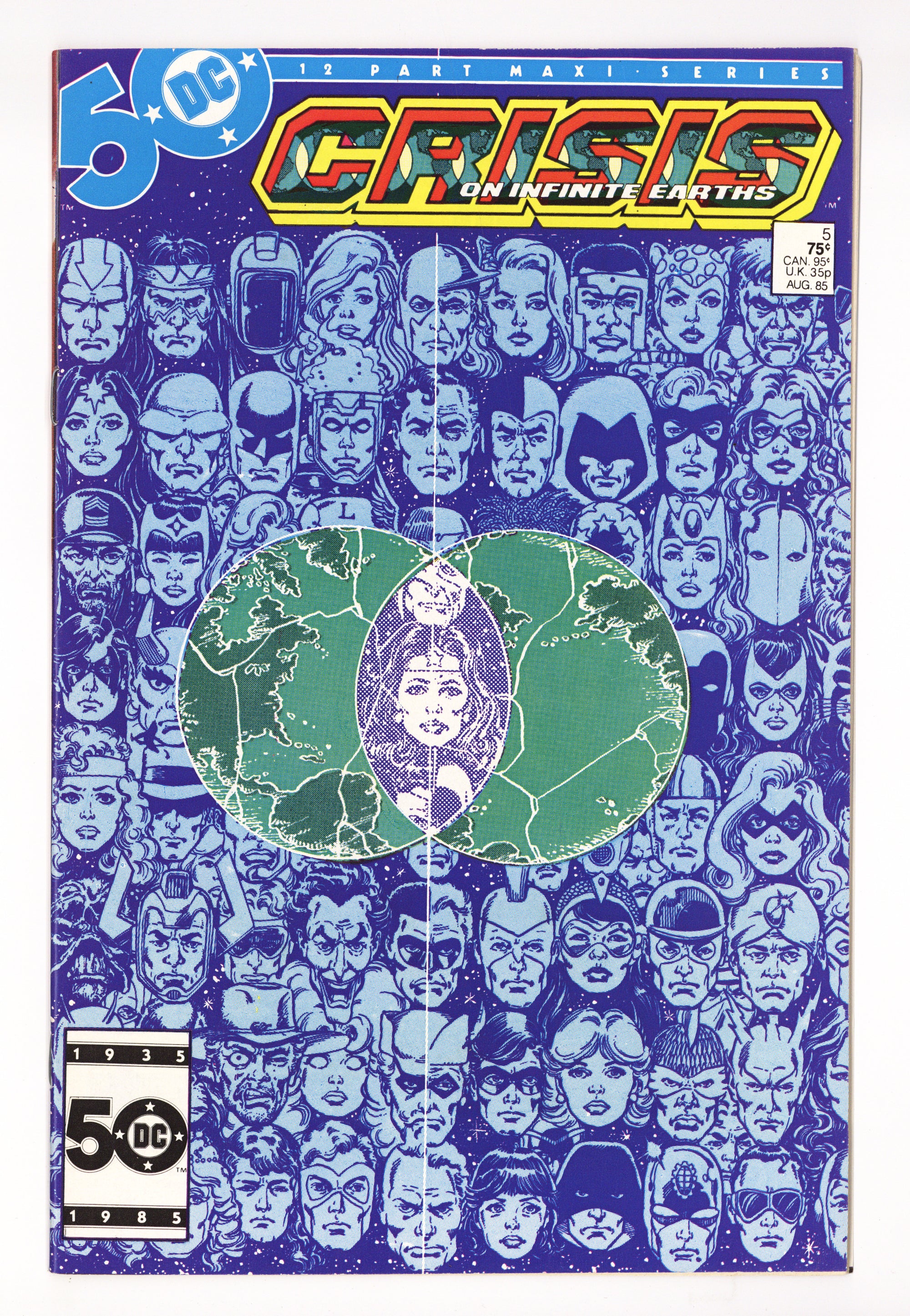 Crisis on Infinite Earths 5 VF+ (8.5) (1985) 