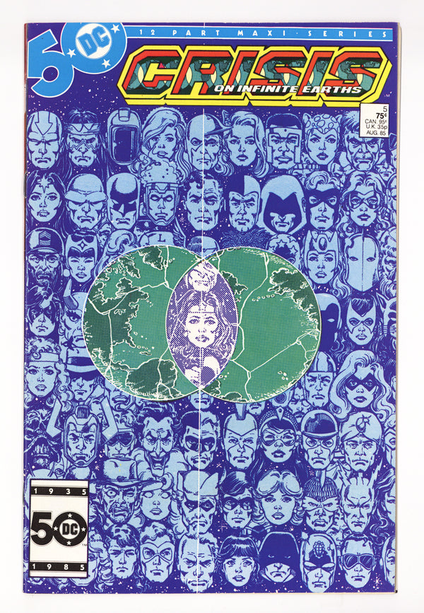 Crisis on Infinite Earths 5 VF+ (8.5) (1985)