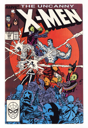 The Uncanny X-Men Vol 1 229 High Grade (1988)