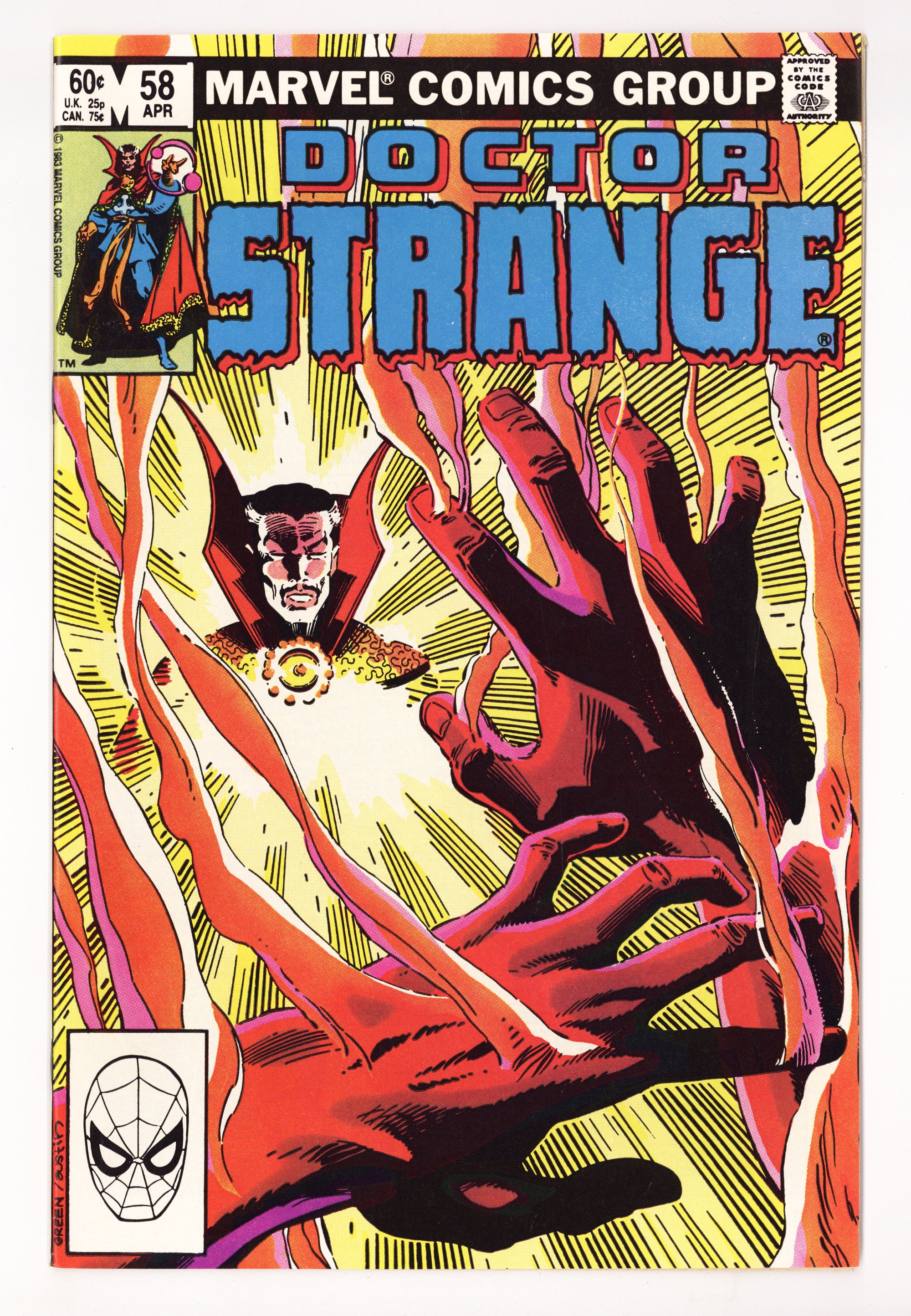 Doctor Strange Vol 2 58 High Grade (1983) 