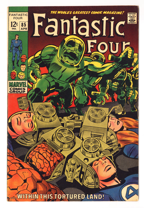 Fantastic Four Vol 1 85  VG/FN (5.0)   (1969)