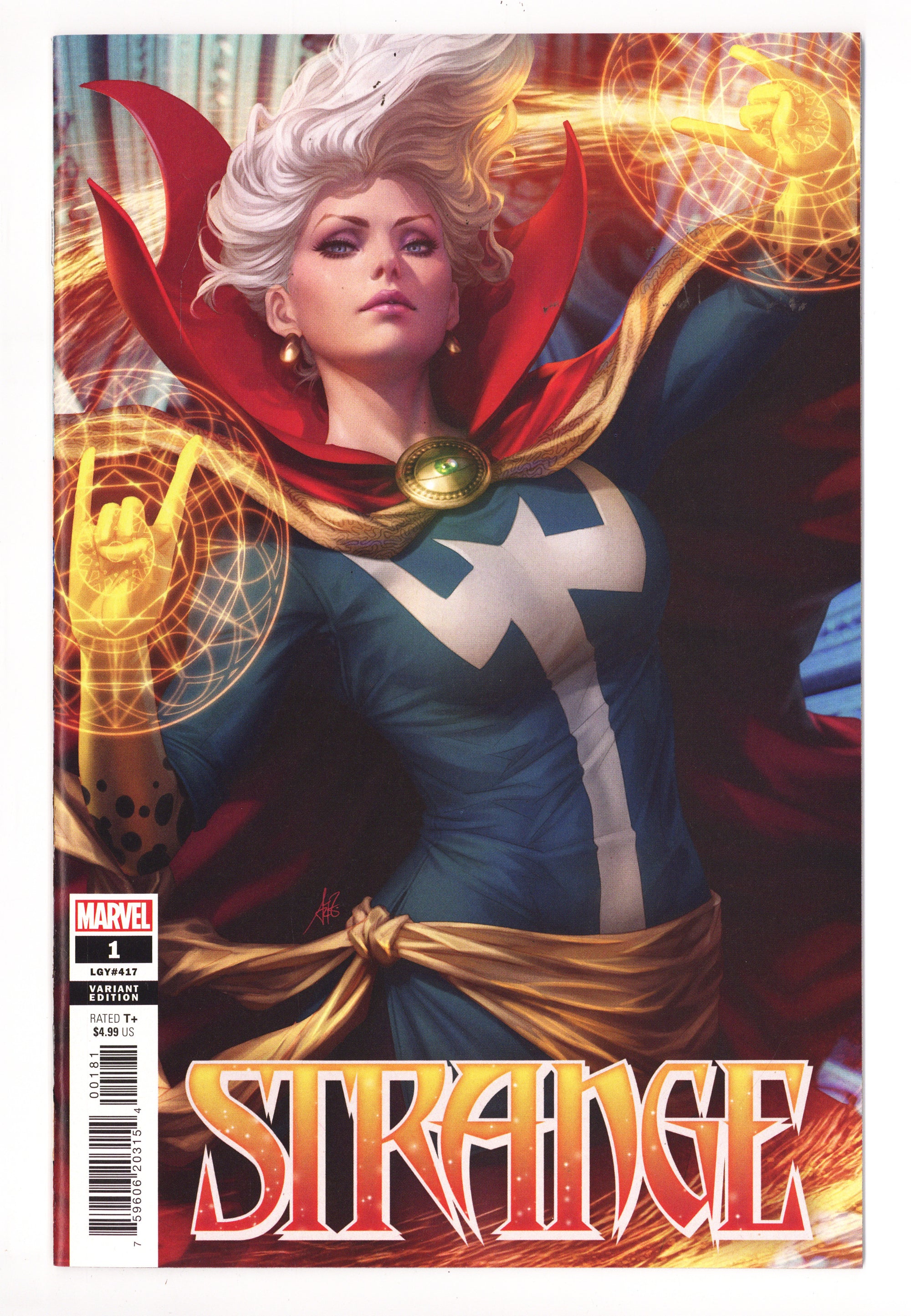 Strange Vol 3 1 (417) High Grade (2022) Artgerm Variant 