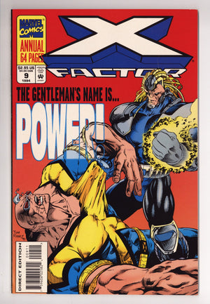 X-Factor Annual Vol 1 9  High Grade   (1994)