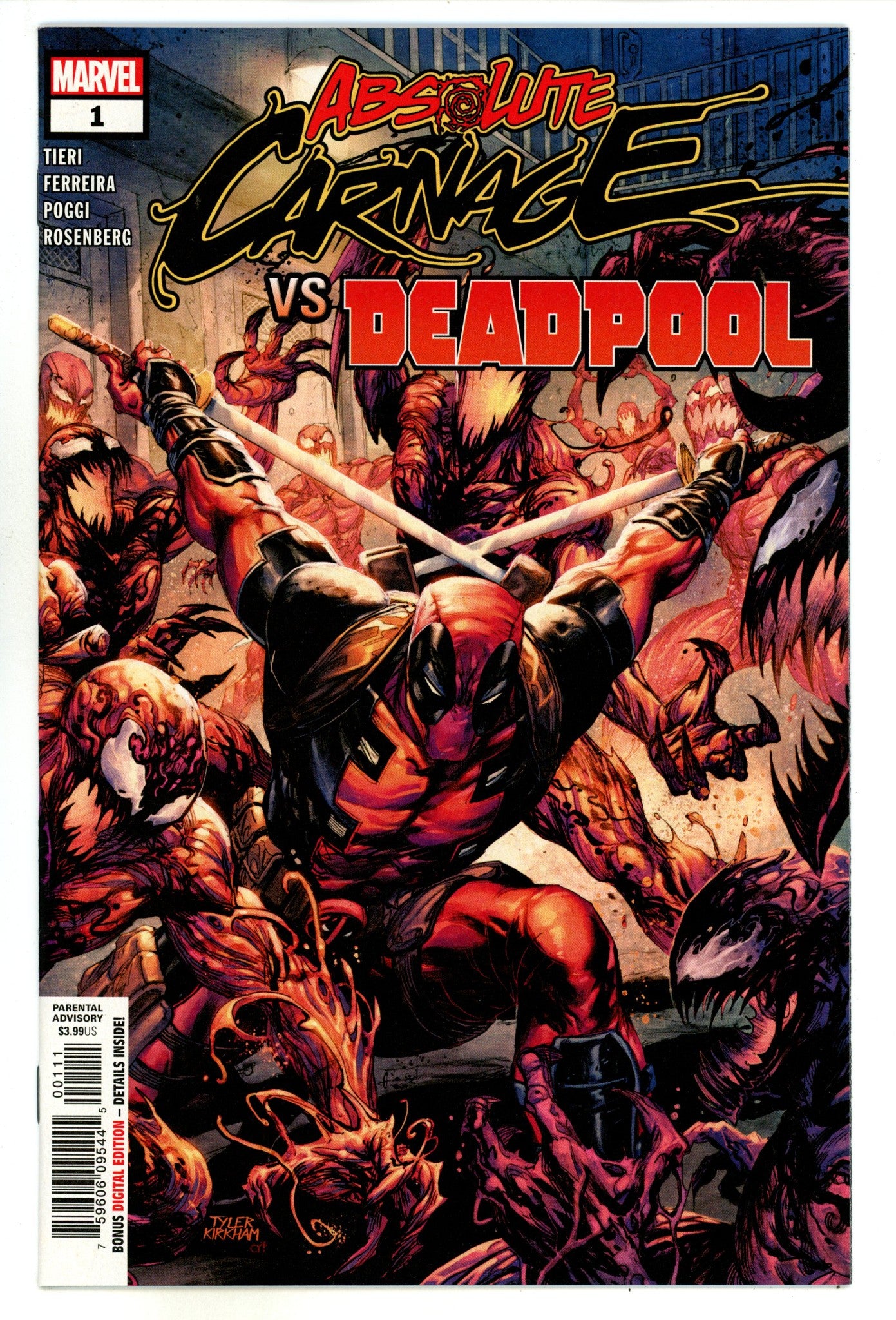 Absolute Carnage vs. Deadpool 1 High Grade (2019) 