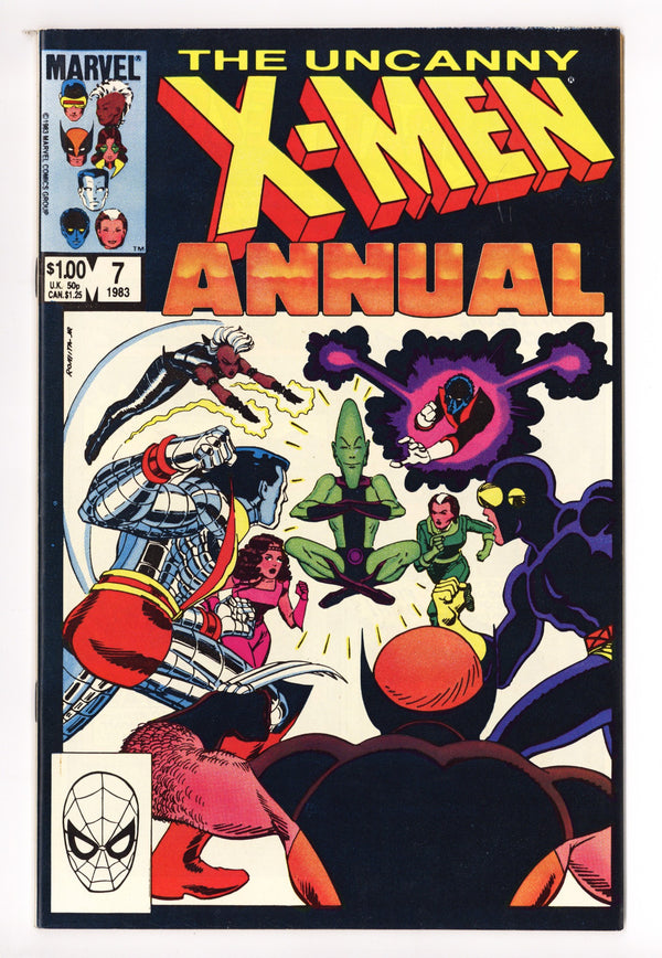 X-Men Annual Vol 1 7 Mid Grade (1984)