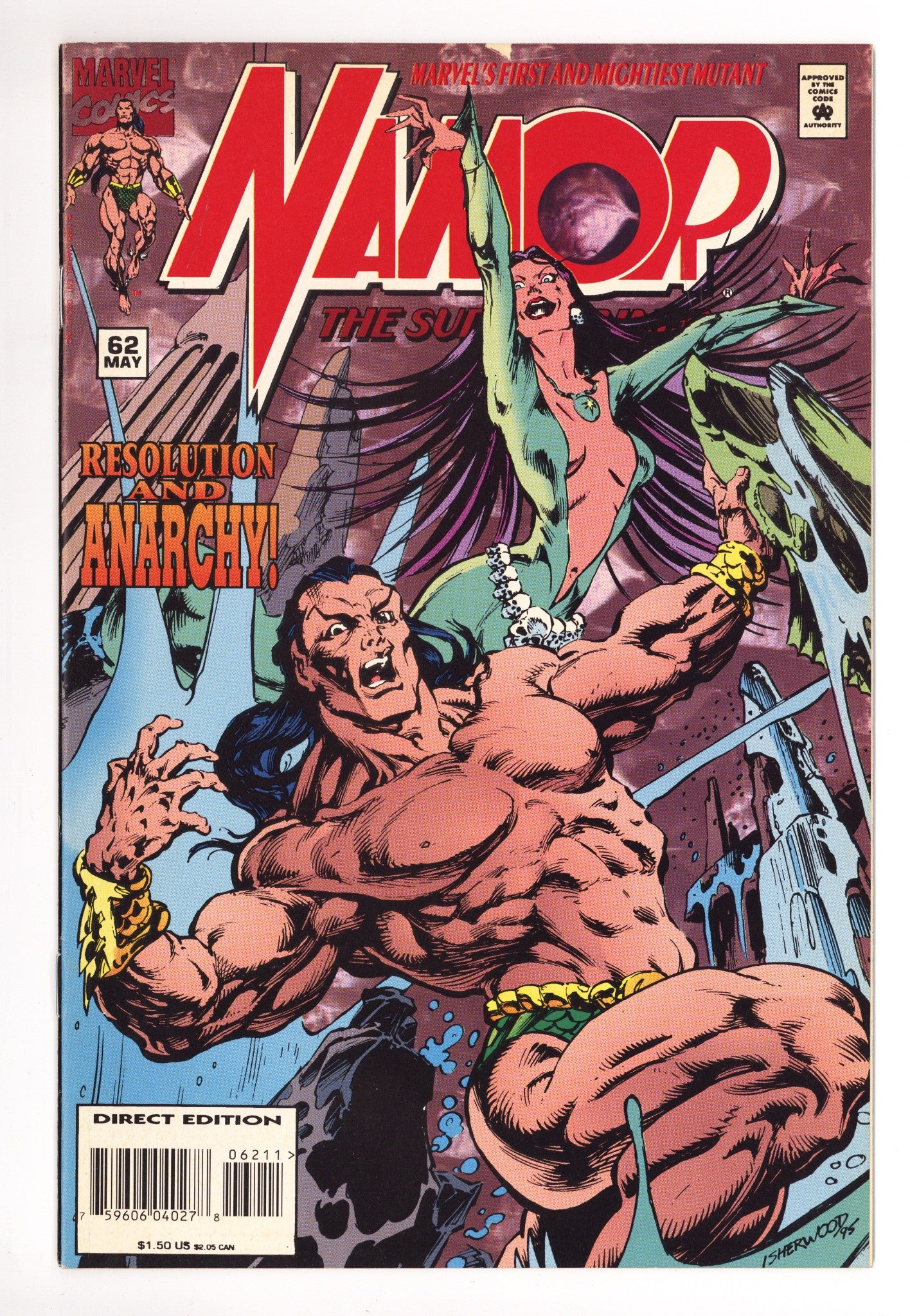 Namor, the Sub-Mariner 62 Mid Grade (1995) 