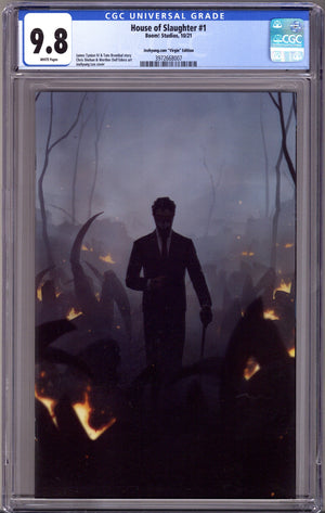 House of Slaughter 1 CGC 9.8 (NM/M) (2021) Lee Virgin Exclusive Variant