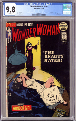 Wonder Woman Vol 1 200 CGC 9.8 (NM/M) (1972)