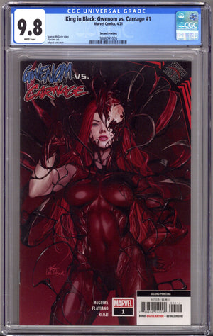 King in Black: Gwenom vs. Carnage 1 CGC 9.8 (NM/M) (2021) 2nd Print
