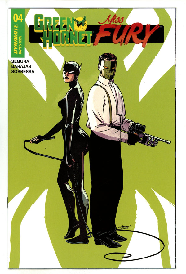 Green Hornet Miss Fury 4 Case Variant (2025)