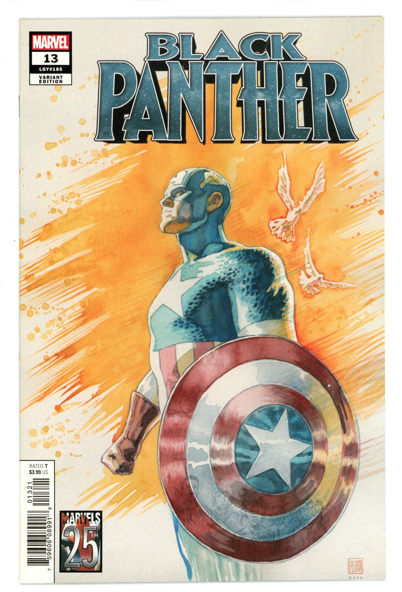 Black Panther Vol 7 13 (185) High Grade (2019) Mack Variant 