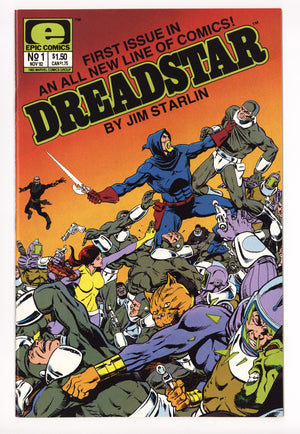 Dreadstar Vol 1 1 Mid Grade (1982) 