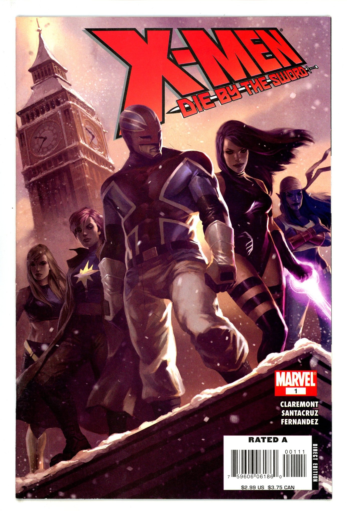 X-Men: Die by the Sword 1 High Grade (2007) 
