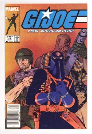 G.I. Joe, A Real American Hero 23 VF/NM (9.0) (1984) Canadian Price Variant