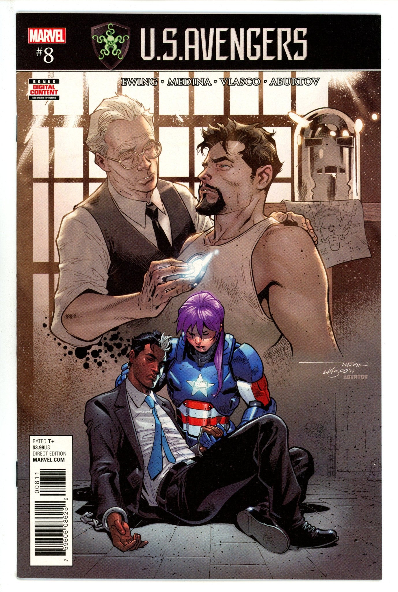 U.S. Avengers 8 High Grade (2017) 
