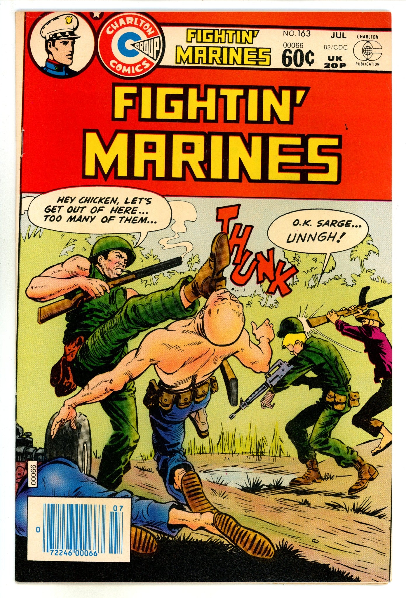 Fightin' Marines 163 VF (8.0) (1982) 