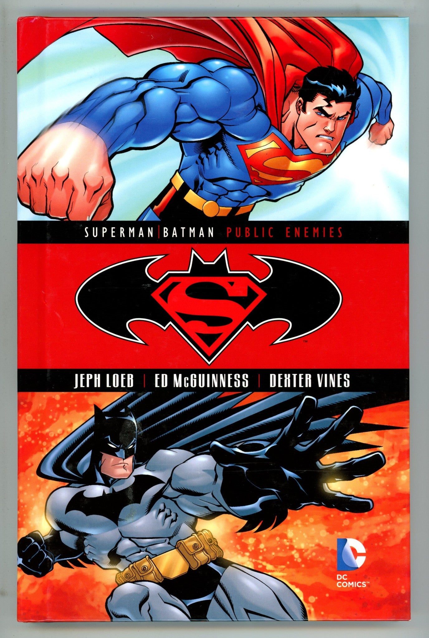Superman / Batman: Public Enemies DVD Set HC Low Grade (2016) 