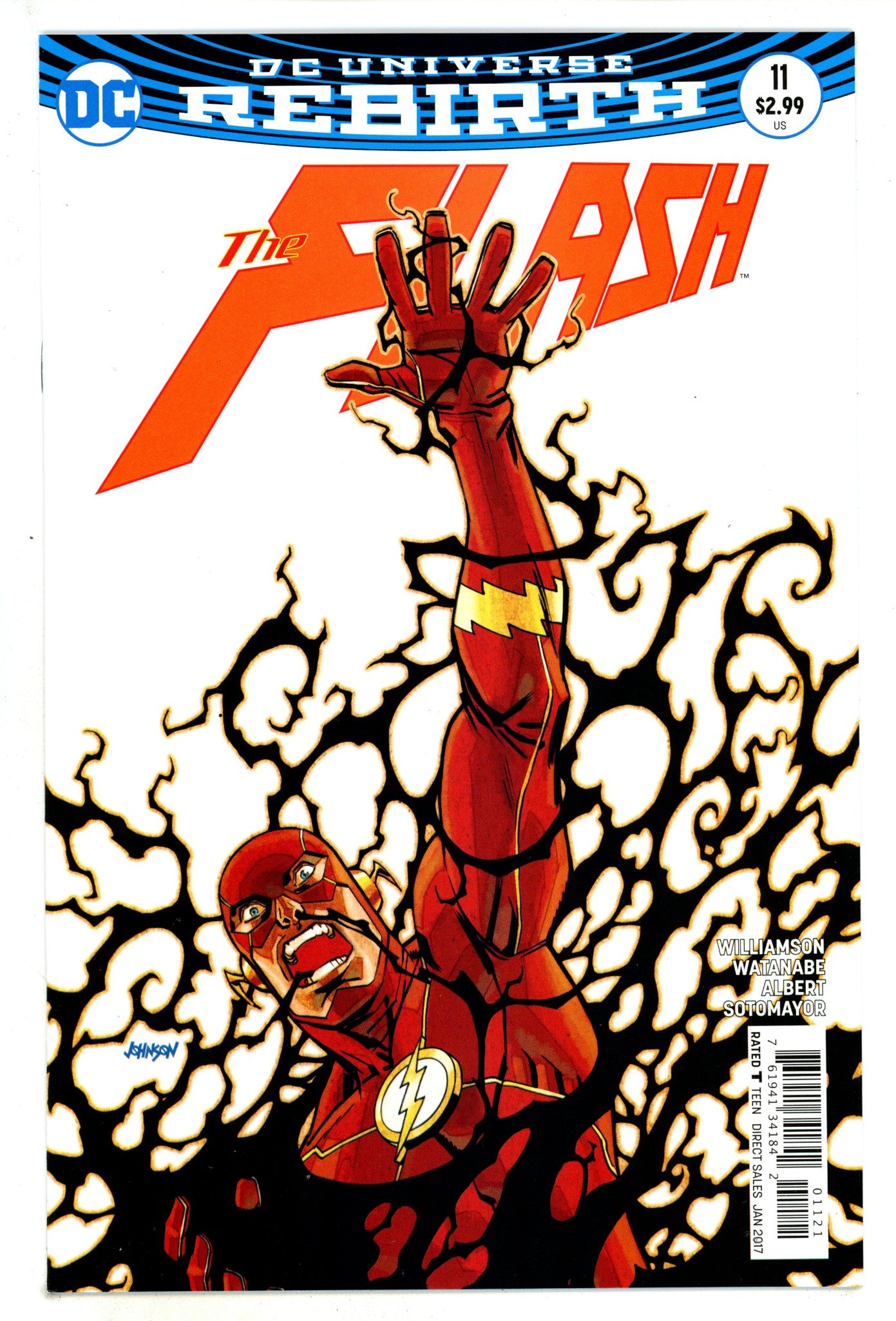 The Flash Vol 5 11 High Grade (2017) Johnson Variant 